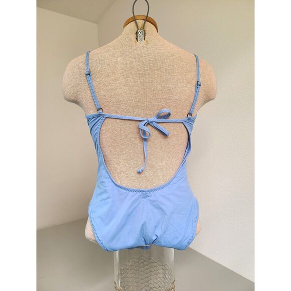 Becca by Rebecca Virtue Pastel One Piece Swimsuit Bathing Suit MEDIUM Resort M - Picture 3 of 7